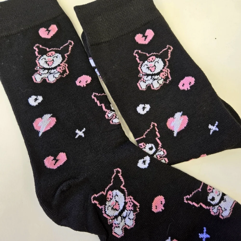 🍒🍒 Kuromi Crew Socks